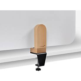 Legamaster Whiteboard-Tischtrennwand Elements, Stahl emailliert, inkl. 2 Tischklemmen, B 1200 x H 600 x T 11 mm